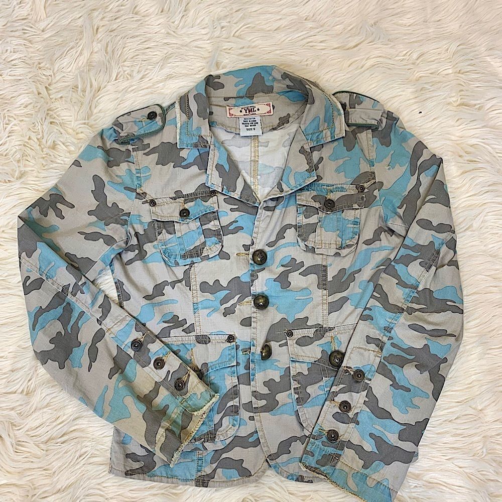 YMI Army Green Camouflage Blazer